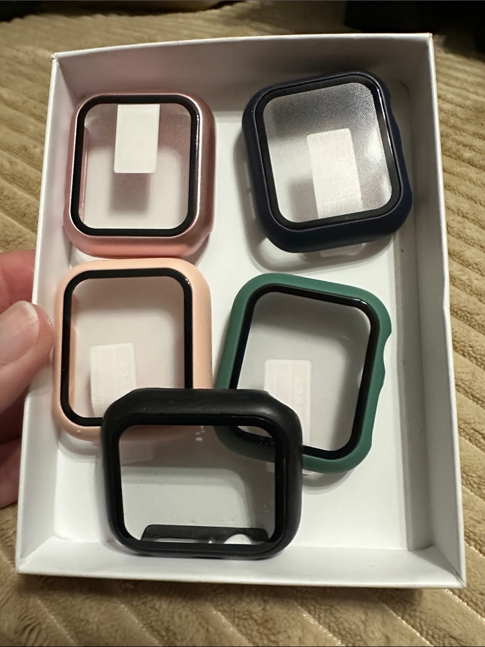 2 Apple Watch Bands with 5 face covers 40mm - Picture 4 of 6